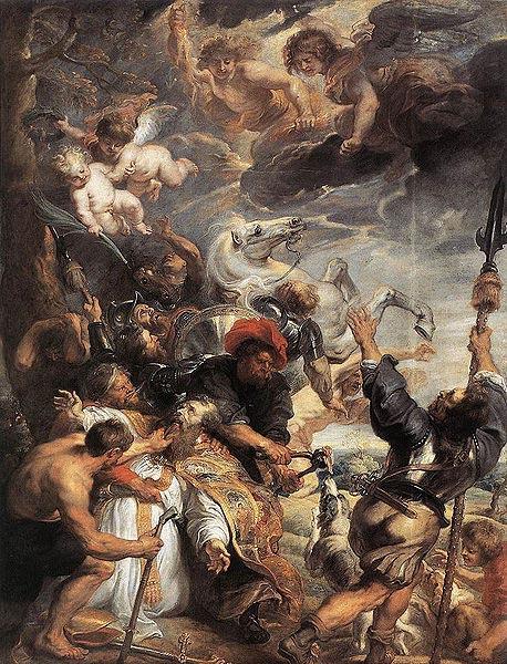 Peter Paul Rubens The Martyrdom of St Livinus.